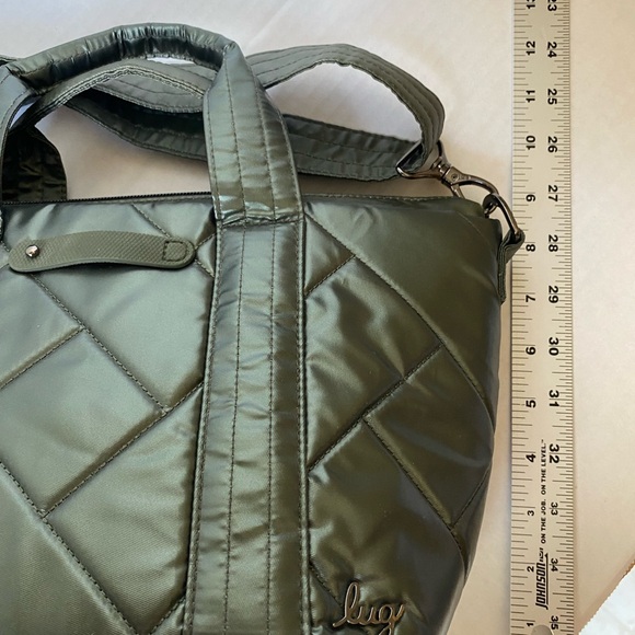 Lug Dory Crossbody Bag Metallic Olive - Picture 15 of 16